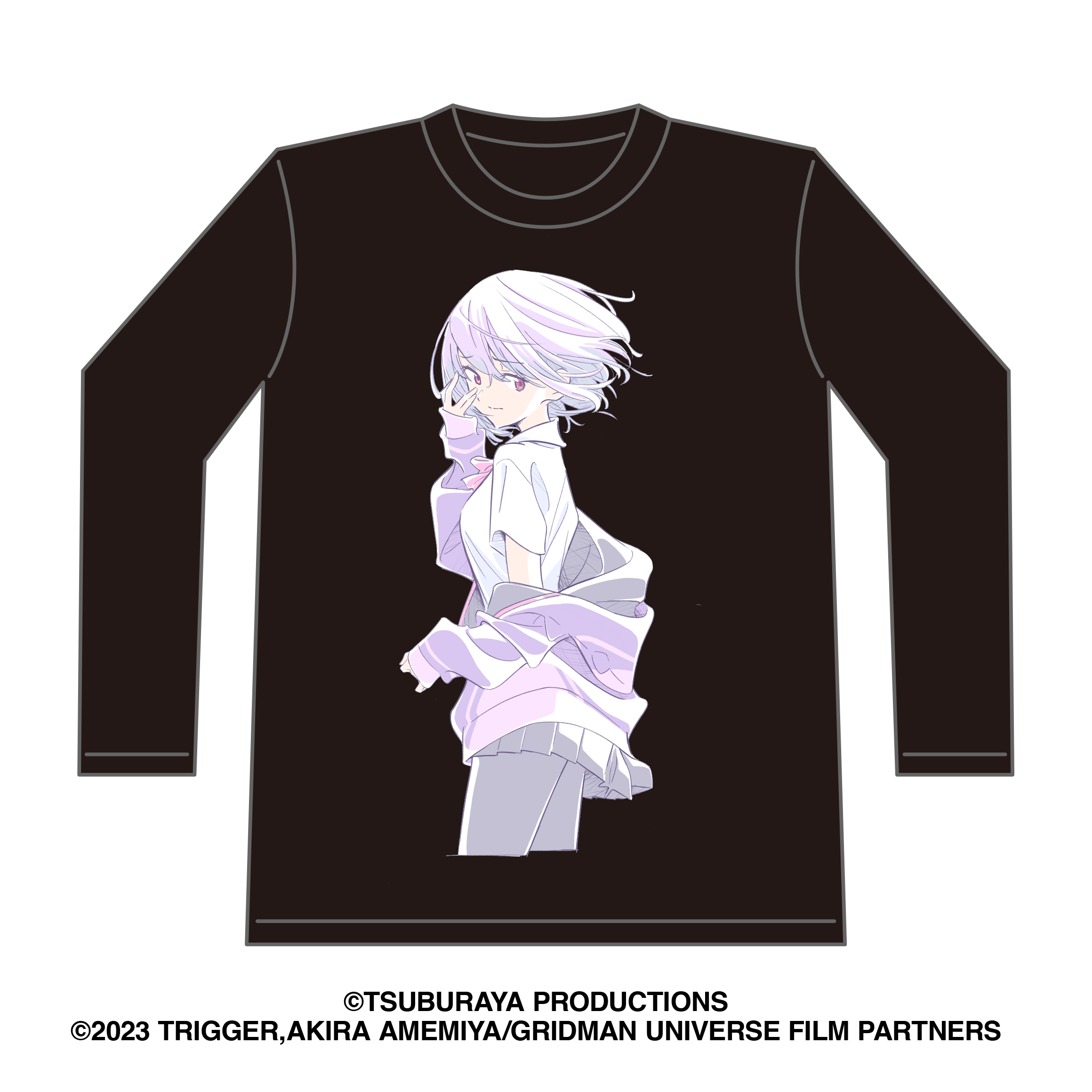 『SSSS.GRIDMAN』一挙上映記念／“新条アカネ” ロングスリーブシャツ