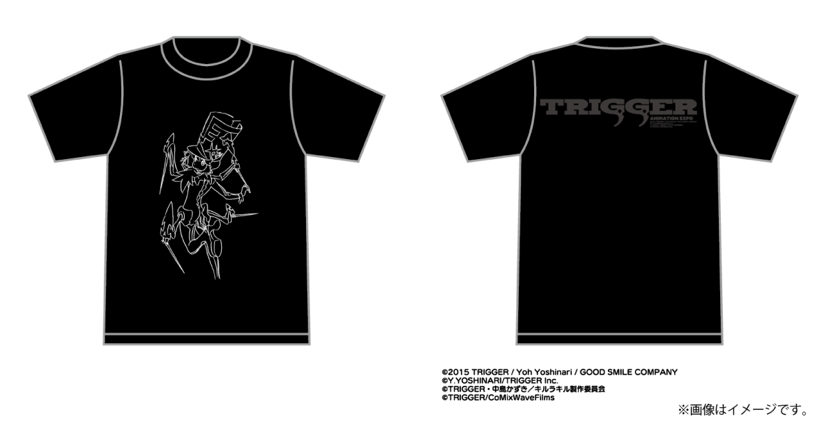 TRIGGER EXPO キルラキル蛇崩Tシャツ