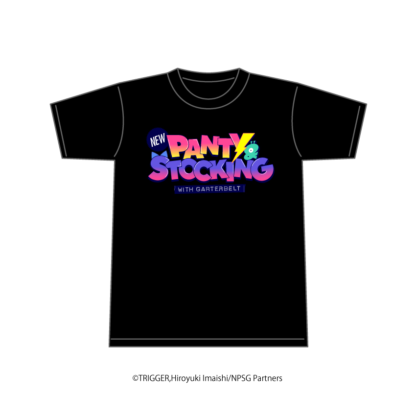 New PANTY & STOCKING with GARTERBELT タイトルロゴTシャツ