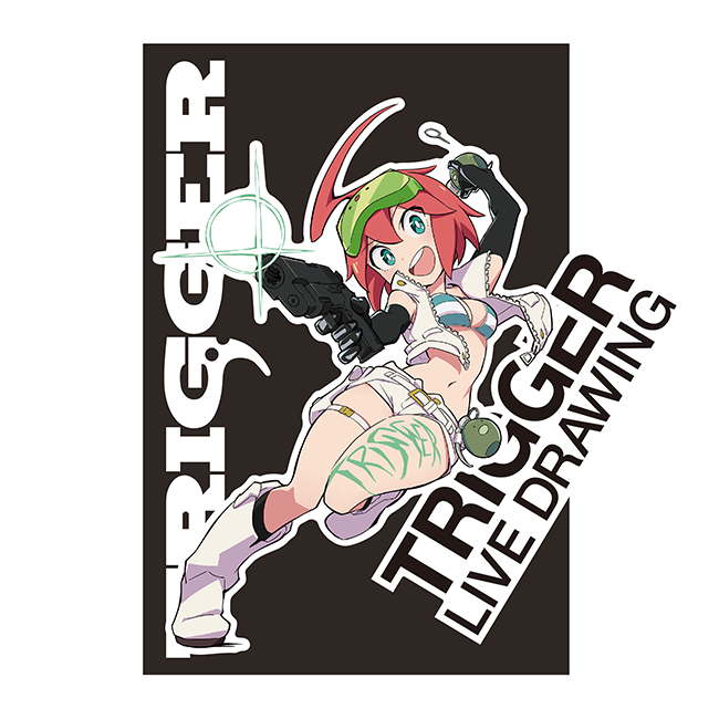 トリガーちゃん＆イベントロゴステッカーセット