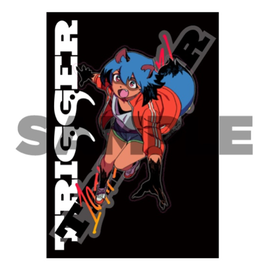 TRIGGER 10TH ANNIVERSARY【BNA】STICKER SET (1st Edition) / Michiru ＆10th Logo B（Metallic ver）