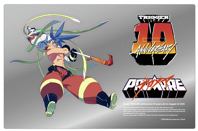 TRIGGER 10TH ANNIVERSARY ACRYLIC FIGURE <GALO THYMOS (PROMARE)>