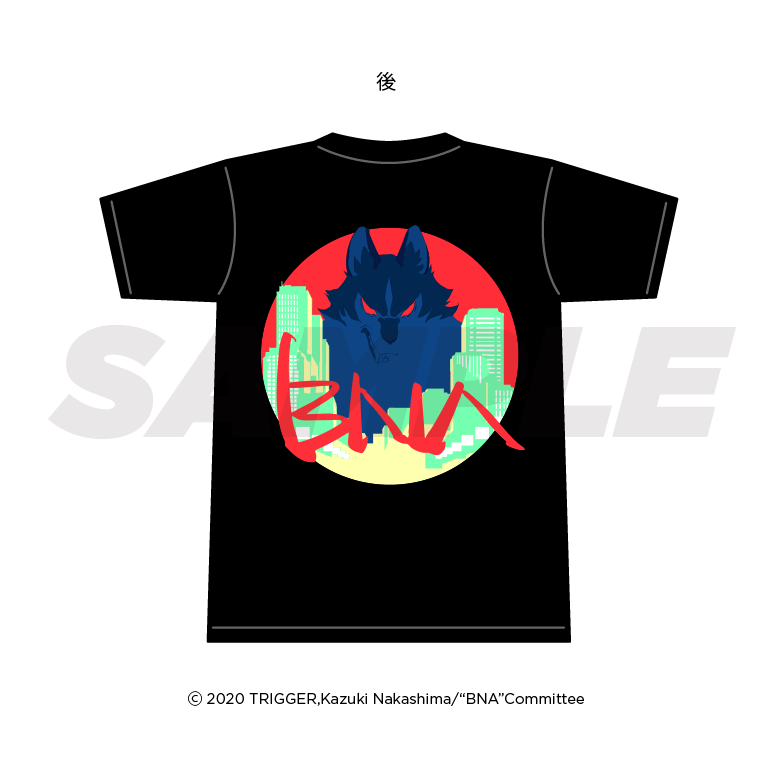 BNA “The Silver Wolf” T-SHIRT / Art by. Yoh Yoshinari Black
