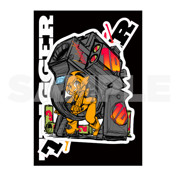 TRIGGER 10th ANNIVERSARY 【TRIGGER GIRL】STICKER SET (1st Edition)
