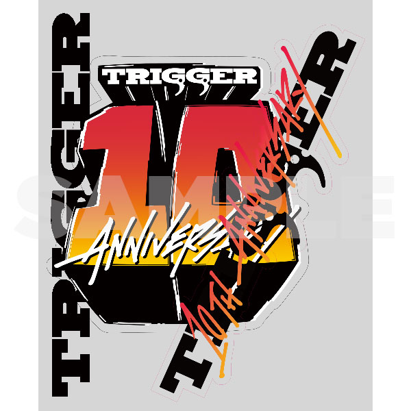 TRIGGER 10TH ANNIVERSARY STICKER SET