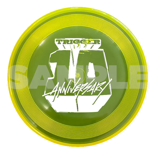 【Lottery Sales】TRIGGER FLYING DISC (TRIGGER 10TH ANNIVERSARY Ver / YELLOW)